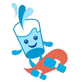 Sicc Sipper Says: Drink 8 glasses of water a day