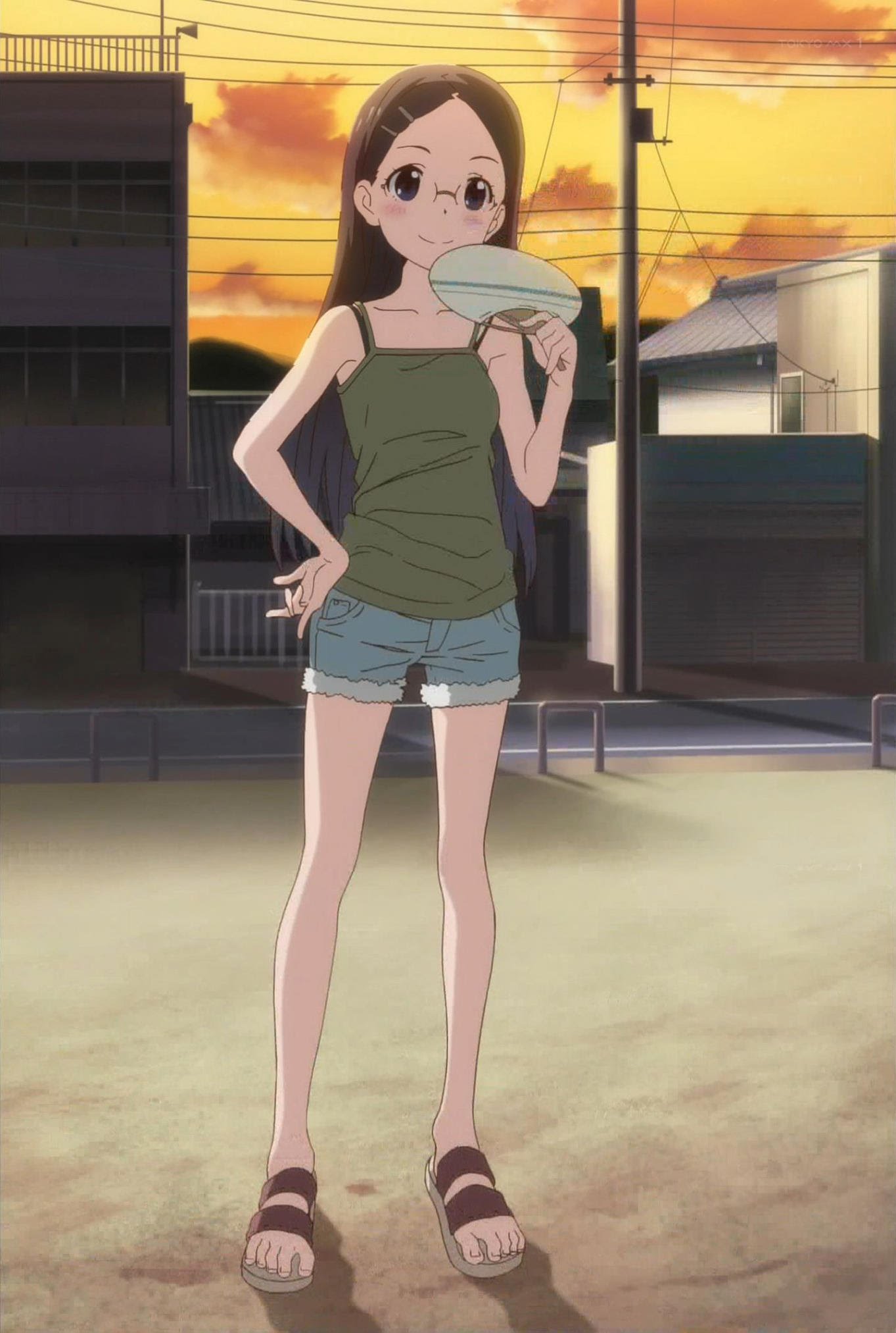 I like it when the anines are in ordinary yet real life places that can be found on google maps