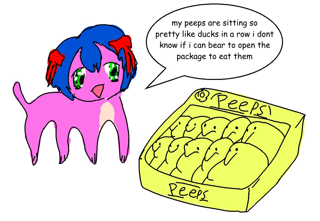 got so many peeps this time?