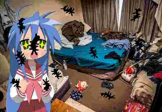 Come into my room!! Sit wherever you want ( ´ω`)