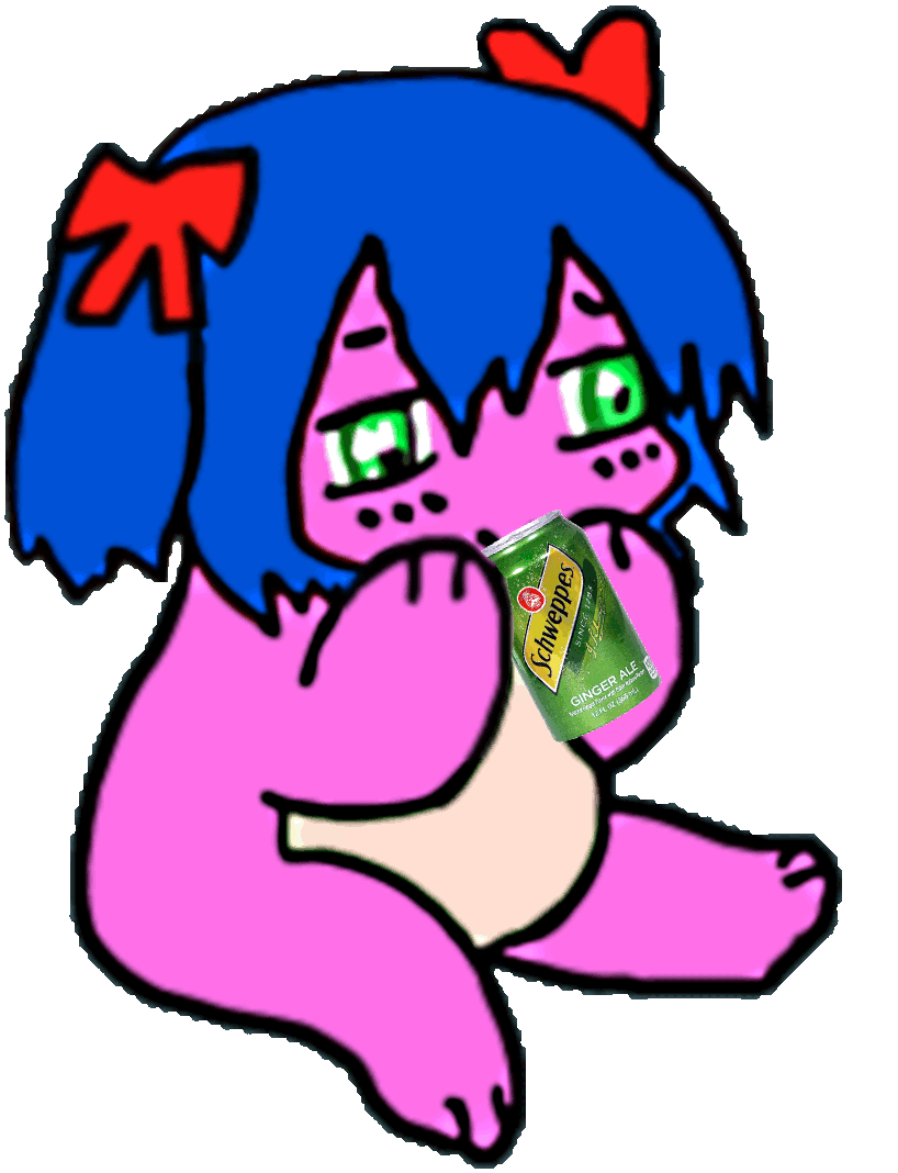 *sips a ice cold can of refreshing schweppes*