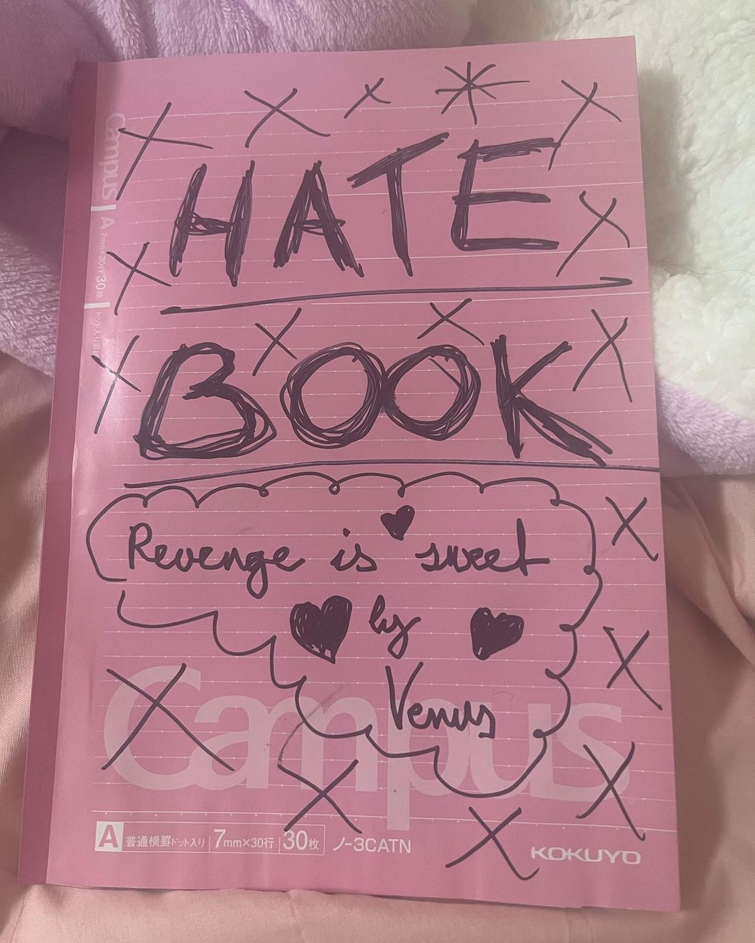 mom bought me a hate book because i told her i was angry <3